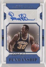 2018 Panini National Treasures Penmanship Auto 45/99 George McGinnis #PM-GMG HOF