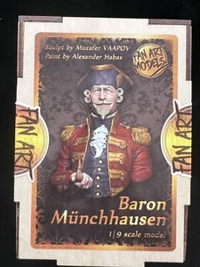 Fan Art Models - Baron Munchhausen - 1/9th Resin Bust - FAM-B012 - Picture 1 of 7