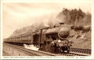 POSTAL Southern Belle Pullman Limited Express London to Brighton Southern Rail - Imagen 1 de 2