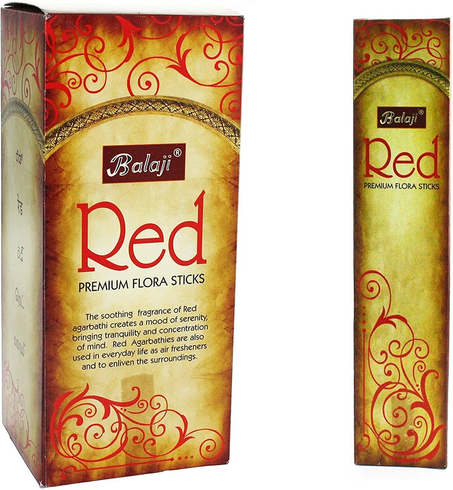 Balaji Premium Palitos de Incienso Aromaterapia Meditación Caja para 12 Foto 1 de 1