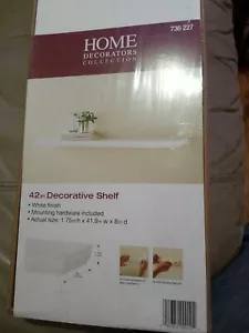 Home Decorators Collection Profile Shelf Wall-Mountable In White,plus hardware - Picture 1 of 6