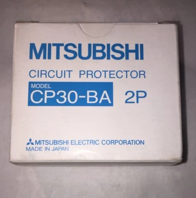 MITSUBISHI ELECTRIC New In Box Mitsubishi Circuit Protector (#CP30-BA-2P-1A)