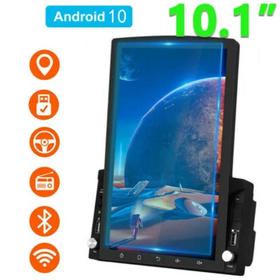 Android 11.0 GPS WIFI Car Radio MP5 Player Auto Stereo Universal Double 2Din 10" - Image 1 of 4