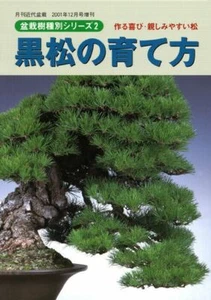 Japanese bonsai practical book How to grow black pine - Picture 1 of 9