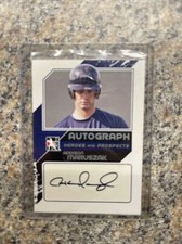 2011 IN THE GAME HEROES & PROSPECTS BB Addison Maruszak AUTO CARD #A-AM2 SILVER