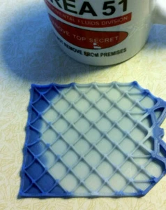 SpaceX Color Changing Grid Fin Coaster! - Picture 1 of 7