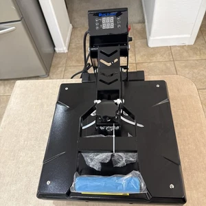 Delclynee 15" × 15" Hochdruck Hitze Presse Maschine-brandneu ohne Box - Bild 1 von 5