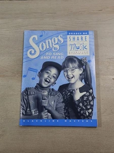 Share the Music Grade K - 6 Songs to Sing & Read by McGraw Hill (1998, SC) - Picture 1 of 5