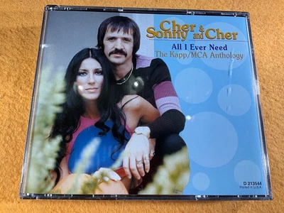 K13-5 CHER & SONNY & CHER All I Ever Need - 1995 - D 213544 - 2 CD SET - ROCK Foto 1 de 4