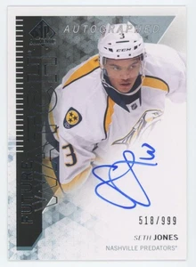 2013-14 SP AUTHENTIC Seth Jones FUTURE WATCH RC ROOKIE AUTO /999 - Picture 1 of 2