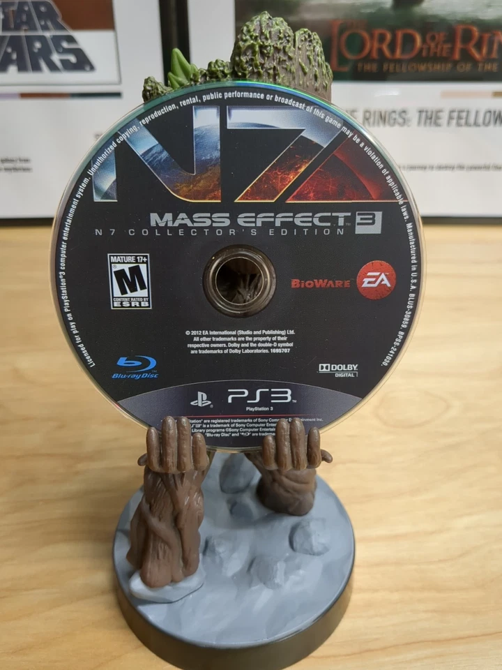 Mass Effect 3 - N7 Edición Coleccionista (Sony PlayStation 3, PS3, 2012) Solo Disco Foto 1 de 1