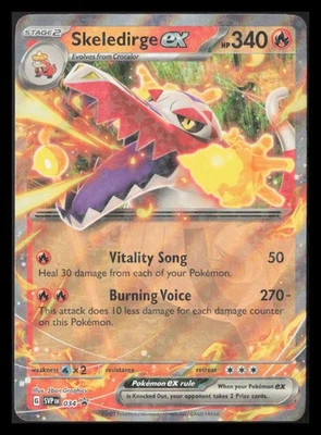 Skeledirge ex - Promo SV: Scarlet & Violet Promo Cards 034 NM - Image 1 of 2