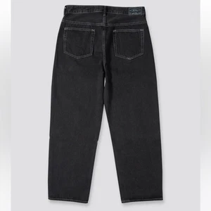 Neu mit Etikett Quicksilver Herrenjeans 29 x 32 Grunge Baggy schwarze Waschung Y2K Skate Surfen $ 89 - Bild 1 von 14