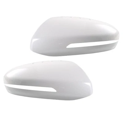 Tapas de cubierta de espejo retrovisor blanco aptas para Kia Optima K5 2011 2012 2013 2014 2015 Foto 1 de 4