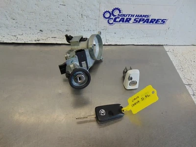 Vauxhall Corsa Lock Kit D 10-14 Ignition barrel steering 1x Key door barrel - Image 1 of 4