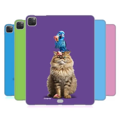 OFFICIAL P.D. MORENO FURRY FUN ARTWORK SOFT GEL CASE FOR APPLE SAMSUNG KINDLE - Image 1 of 4