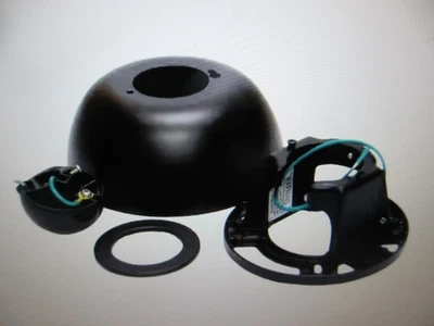 Fanimation Black 1 in. Sloped Ceiling Kit SCK1-52BL - Image 1 of 4