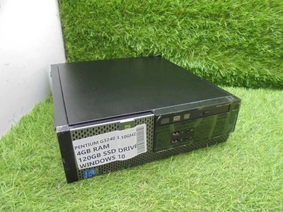 Dell Optiplex 3020 SFF G3240 INTEL 4GB 120GB SSD WINDOWS 10 PC TOWER READY MINI - Image 1 of 2