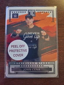 2023 Panini Impeccable WWE John Cena Stainless Stars Orange /25 - Picture 1 of 2