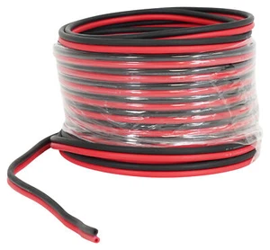 Rockville RED 14G25 OFC 14 Gauge 25 Foot 100% Copper Speaker Wire Car Audio - Picture 1 of 2