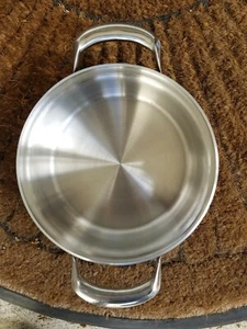 Princess House Vida Sana 5 Ply Stainless Steel 2.5 qt Casserole Pan ***No Lid*** - Picture 1 of 11