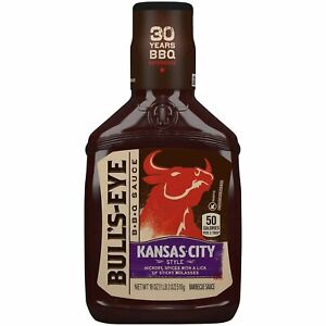 Bull's-Eye Kansas City Style BBQ Sauce, 510g