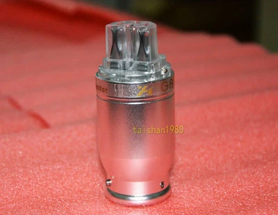 NUEVO GAOFEI Enchapado en Rodio EE. UU. Audio Enchufe de Alimentación Conector IEC Foto 1 de 3