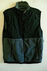 Chaleco polar para hombre gris pista nórdica cremallera frontal talla XL nuevo - Imagen 1 de 2