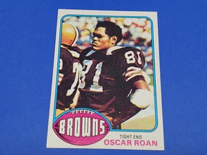 1976 TOPPS FOOTBALL #256 OSCAR ROAN HIGH GRADE NEAR MINT NRMT - Picture 1 of 3