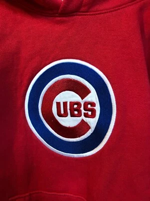 Sudadera con capucha majestuosa Red Cubs para niños talla 10-12 usada en excelente estado Foto 1 de 4