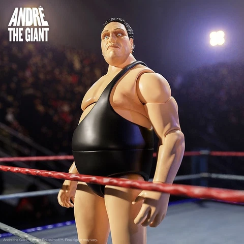 Super7 Ultimates! Andre the Giant Black Singlet 7" Action Figure WWE WWF Cover