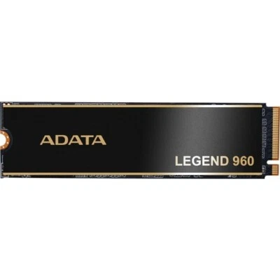 Adata Legend 960 1TB M.2 2280 PCIe 4.0 x4 NVMe Solid State Drive Up to 7.4GB/s - Image 1 of 2