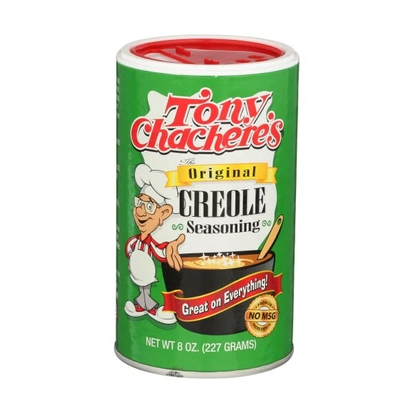 Tony Chachere's Original Creole Seasoning 8 Oz 227 Grams Great on Everything - Pack of 12