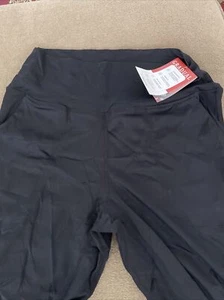 G Gradual Women's Cropped Yoga Pants Black Small NWT (SC) - Picture 1 of 5