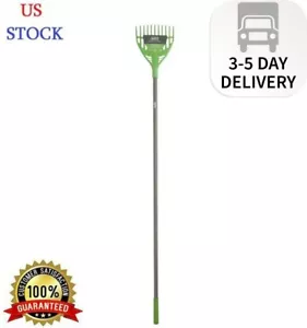 60 in. handle Collector 8 in. Poly Shrub Rake - Picture 1 of 8