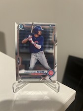 2021 Bowman Chrome Christopher Morel 1st Bowman Card No. BCP-131 Cubs