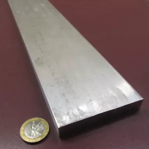 6061 T651 Aluminum Bar, 1/2" (.500") Thick x 3.0" Wide x 60" Length - Picture 1 of 9