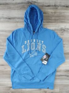 Detroit Lions NFL sweatshirt hoodie hood '47 Brand new long sleeve new with tags