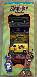 Scooby-Doo Cartoon Network 1:64 Scale Die-Cast 5 pack Wolfman,Creeper,Zombie - Picture 1 of 3