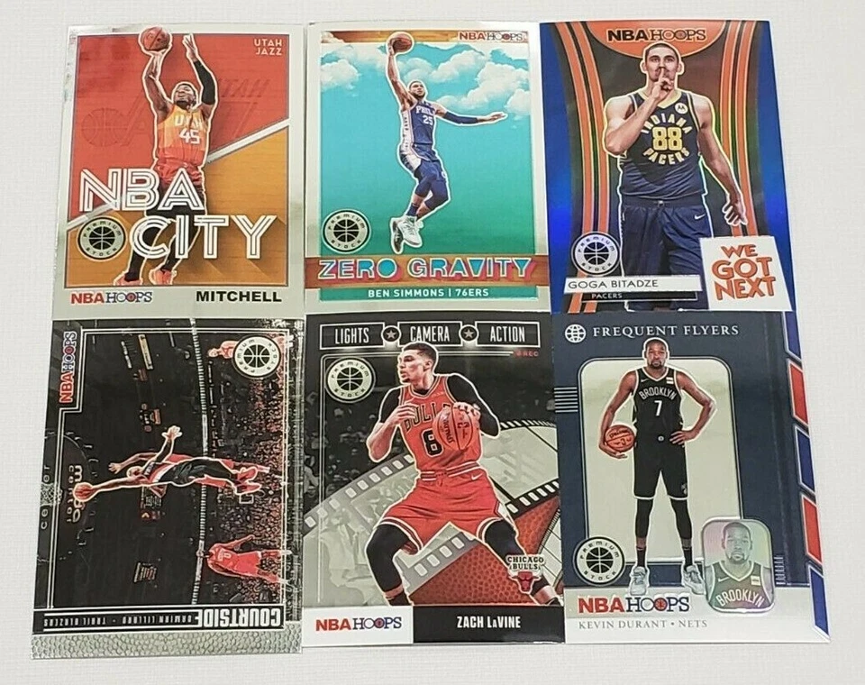 2019-20 NBA Hoops Premium Stock INSERTS with Prizms and Rookies You Pick - Image 1 of 1