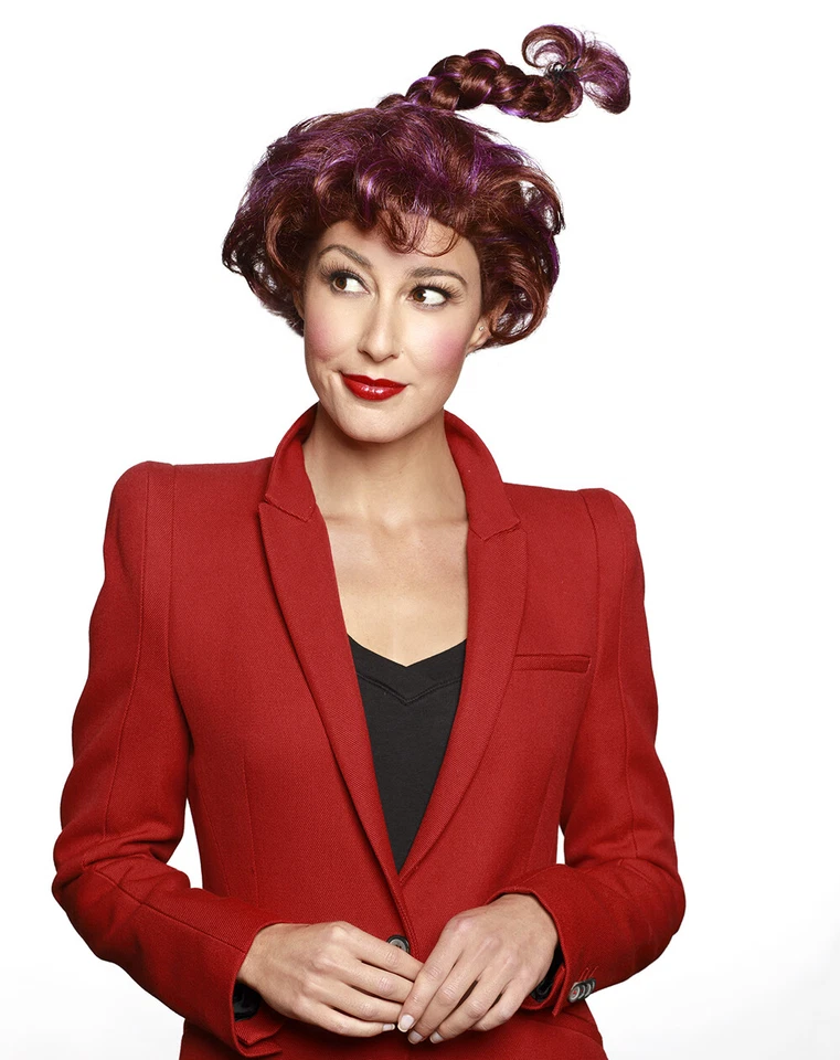 Peluca Bruja Mary Sanderson - Púrpura - Hocus Pocus - Accesorio de Disfraz - Talla Única Foto 1 de 1