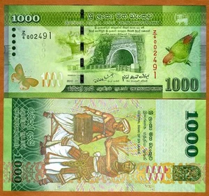 Sri Lanka, 1000 Rupees, 2010, P-127, UNC Rare Replacement - Picture 1 of 1