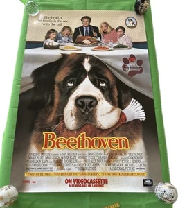 Vintage 1991 “Beethoven” PROMOTIONAL Movie Poster (27 X 40) ACTUAL PHOTO - Picture 1 of 7