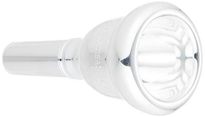 Boccaglio trombone bus BACH Artisan 1 1 / 2G finitura placcata argento - Immagine 1 di 2