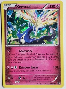 Tarjeta Pokémon Base CRACKED ICE Xerneas 96/146 LP/VLP EXCLUSIVA VARIANTE HOLO XY - Imagen 1 de 4