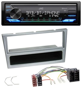 JVC Bluetooth DAB USB MP3 Autoradio für Opel Combo C Corsa C Meriva Tigra 2000-2 - Bild 1 von 9