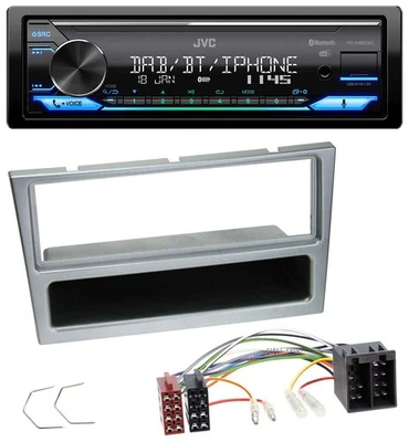 JVC Bluetooth DAB USB MP3 Autoradio für Opel Combo C Corsa C Meriva Tigra 2000-2 - Bild 1 von 4