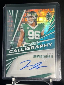 2024 Phoenix Leonard Taylor Calligrafia Pandora Autografi Completi Getti🔥 - Foto 1 di 3