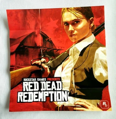 Red Dead Redemption (Fold Out Map/Poster)  - Image 1 of 3