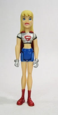 Mattel DC Justice League Unlimited JLU Supergril Metallic 4.5" Figure Loose - Image 1 of 4